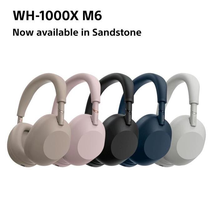 Ready SONY Original Headphone Sony WH-1000XM6 Noise Cancelling Headphone Nirkabel WH1000XM6 Headphone Bluetooth Seri WH 1000XM6 , Garansi Resmi dari Sony Indonesia Non Cod