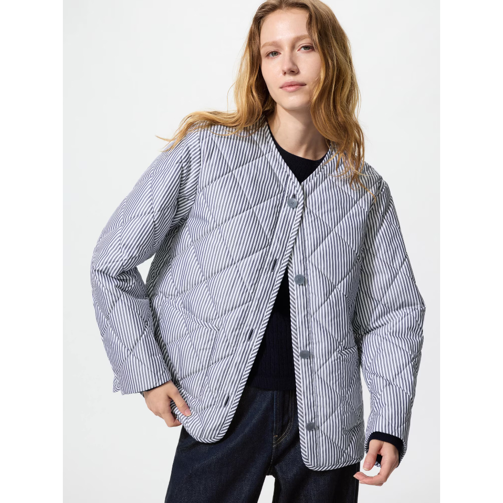 PRE ORDER - UNIQLO JEPANG - PUFFTECH Collarless Jacket