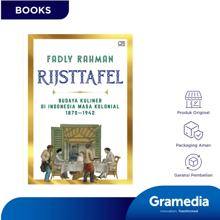 Rijsttafel : Budaya Kuliner di Indonesia Masa Kolonial 1870–1942 (Sampul 2026) (Fadly Rahman) | Lazada Indonesia