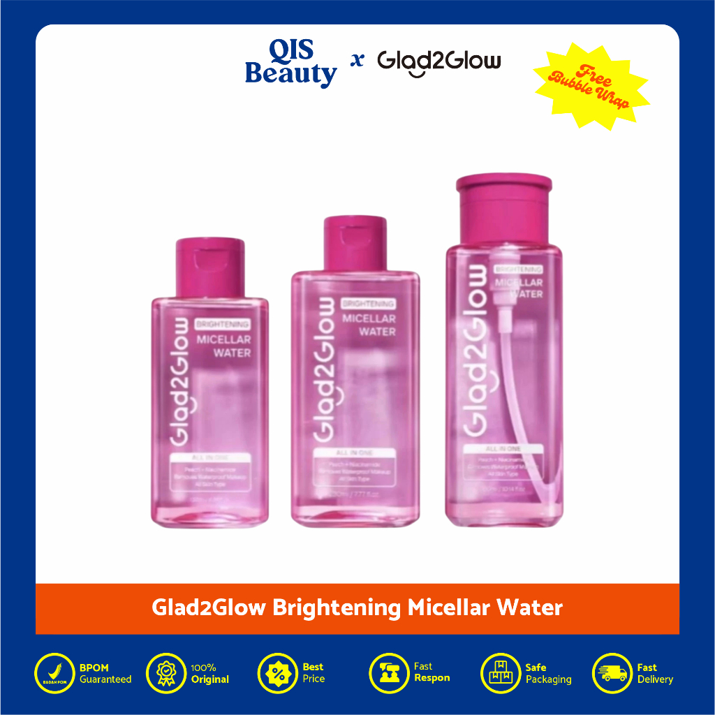 Glad2Glow Brightening Micellar Water