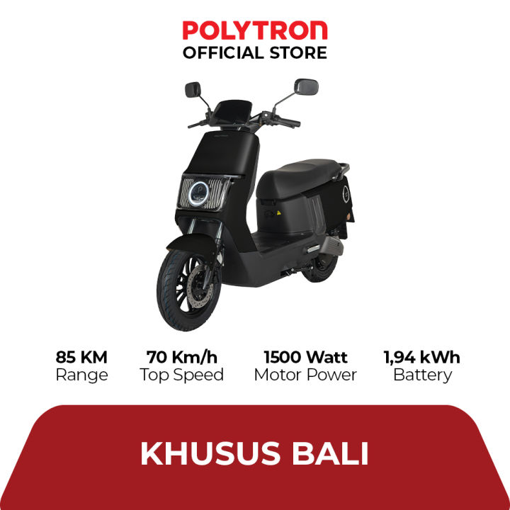 Polytron Fox-200 Electric Sepeda Motor Listrik - OTR BALI | Lazada Indonesia