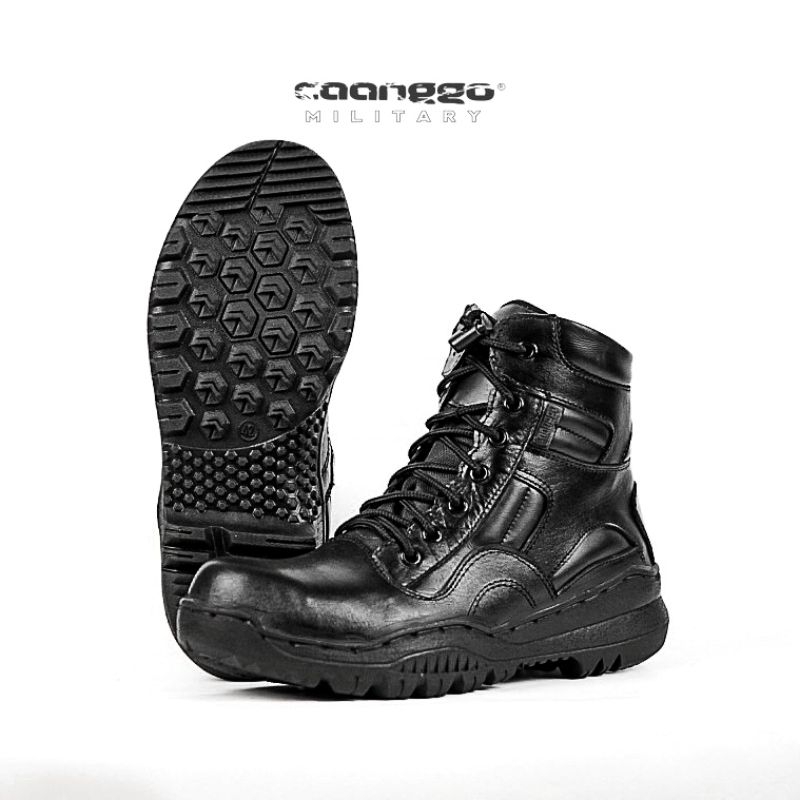 Jual Sepatu Safety Kulit Outdoor TACTICAL Ankle boots New Mode'X Tingi 6in C-705 | Shopee Indonesia