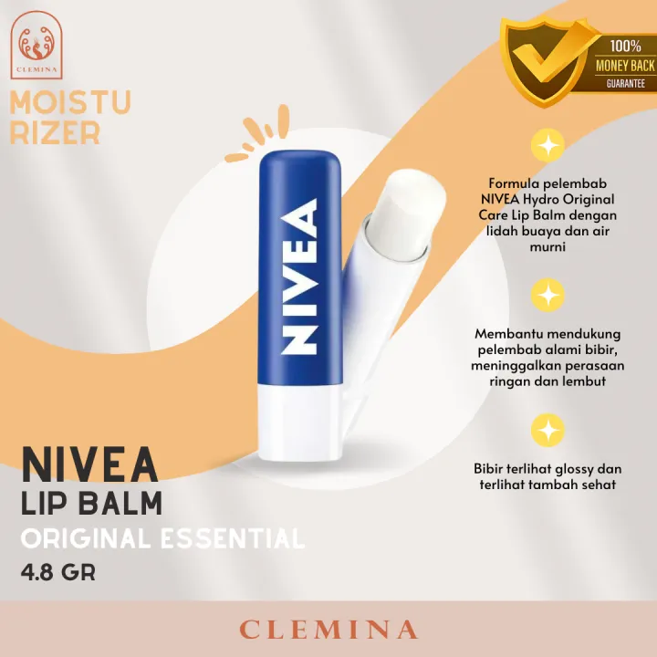 NIVEA Lip Care Lip Balm Original | Lazada Indonesia