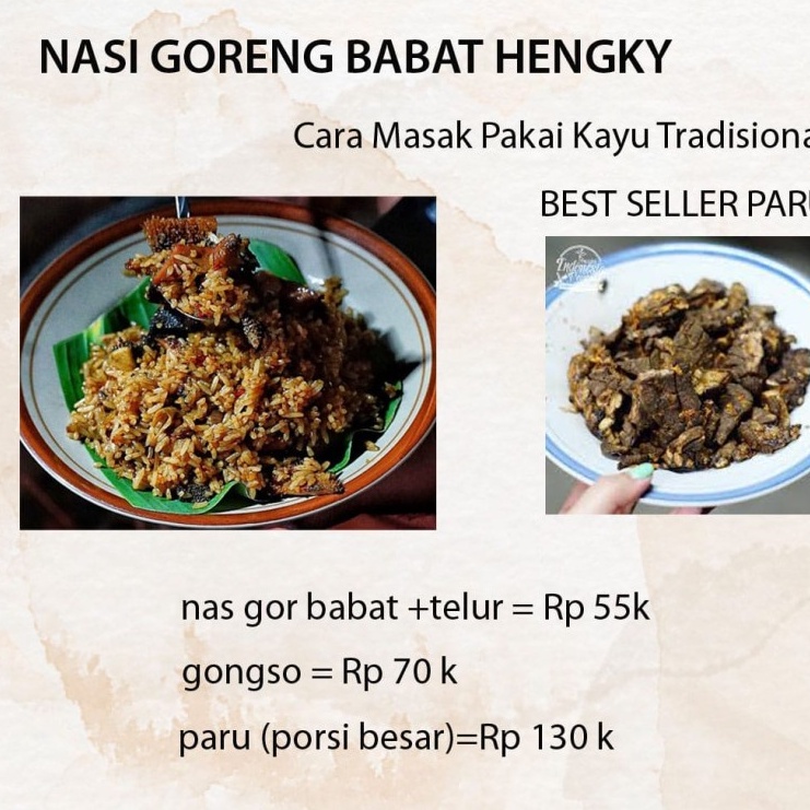 Jual nasi goreng babat hengky semarang | Shopee Indonesia