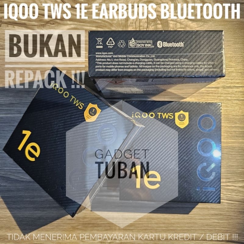 Jual IQOO TWS 1e Earbuds Bluetooth | Shopee Indonesia