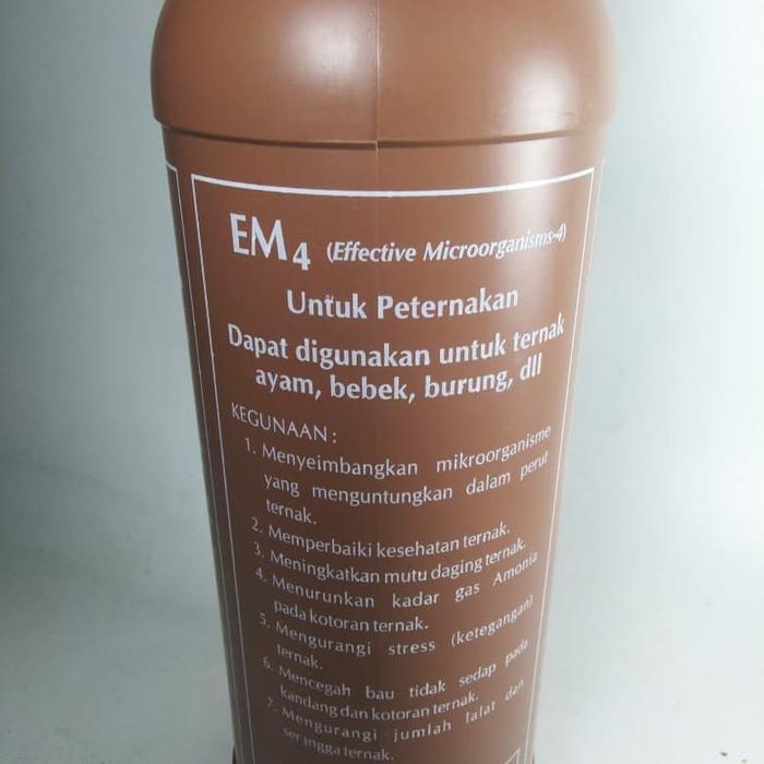 Em4 Peternakan 1Liter Obat Ternak Hewan Ayam Bebek Burung Dll New