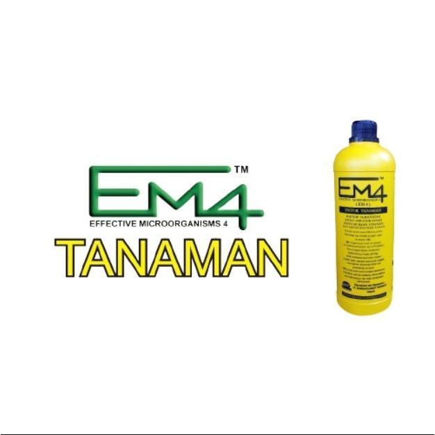 EM4 POC 1 Liter Pupuk Organik Cair Untuk Tanaman Buah Sayur Padi Dan Pertanian