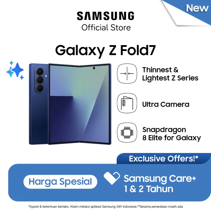 Samsung Galaxy Z Fold7 12/256GB - Smartphone AI | Hp Lipat Tipis | Kamera 200MP | Lazada Indonesia