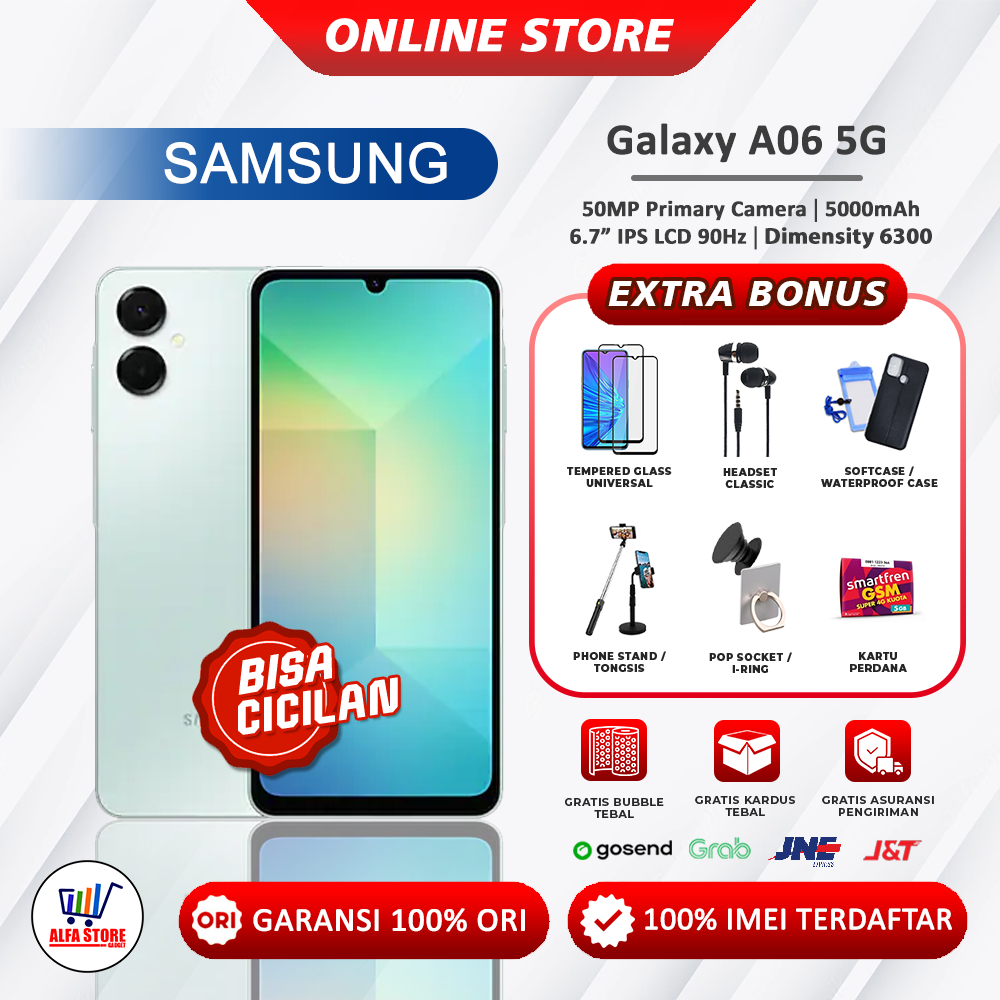 Samsung Galaxy A06 5G RAM 6/128GB Garansi Resmi