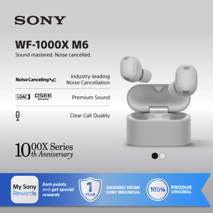 SONY WF-1000XM6 Noise Canceling Truly Wireless / WF1000XM6 | Lazada Indonesia