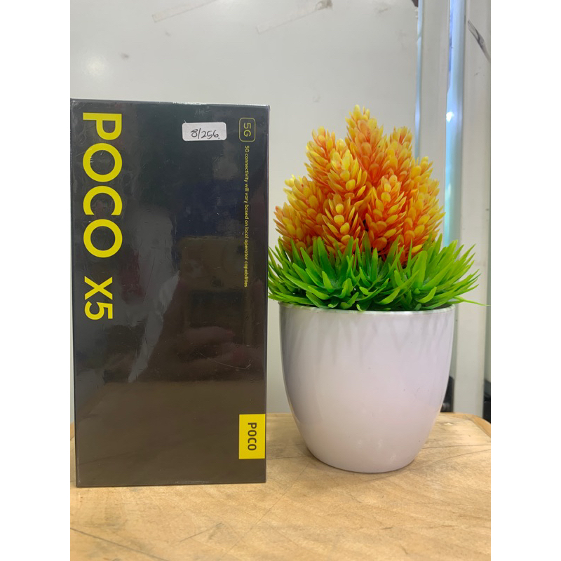 poco x5 5g ram 8/256 new garansi resmi