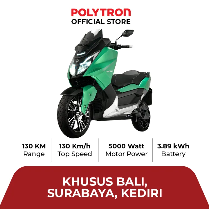 POLYTRON Fox 500 Sepeda Motor Listrik – OTR Bali | Lazada Indonesia