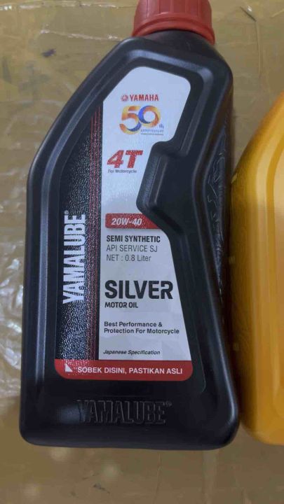 OLI MESIN YAMALUBE MATIC SUPER MATIC TURBO SILVER SPORT OLI SAMPING YAMALUBE 2T 100% ORIGINAL YGP | Lazada Indonesia