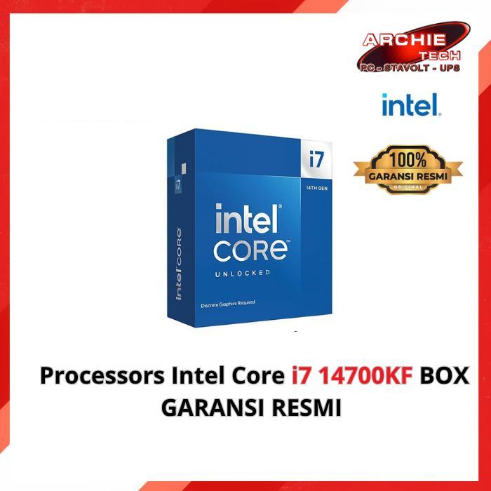 Processors Intel Core i7 14700KF / Processors Gen 14th Raptor Lake