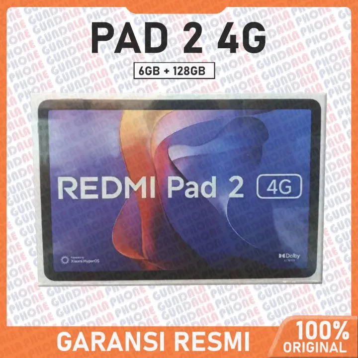 Xiaomi Redmi Pad 2 4G 6/128 Garansi Resmi Indonesia | Lazada Indonesia