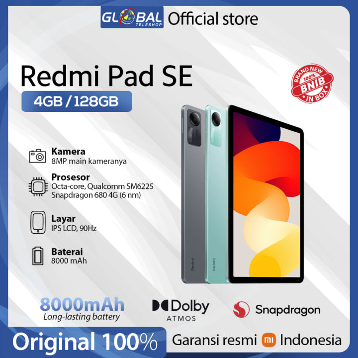 Xiaomi Redmi Pad SE (4/128GB) Garansi Resmi | Lazada Indonesia