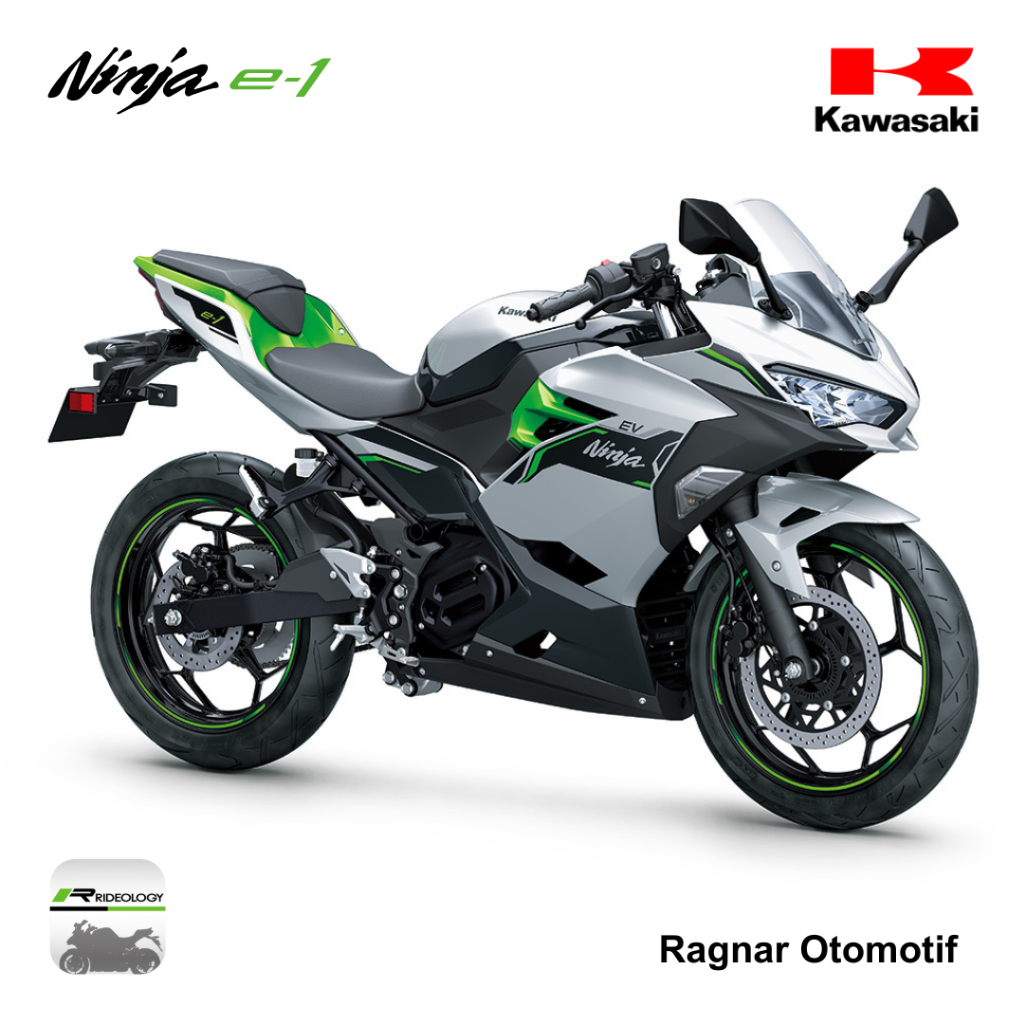 Jual Sepeda Motor Kawasaki Ninja e-1 Baru New Asli Original | Shopee Indonesia