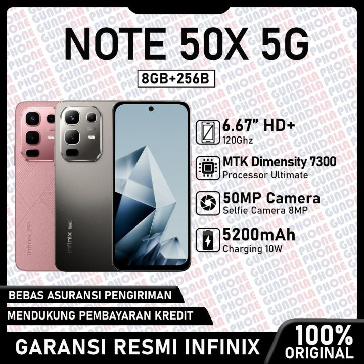 Infinix Note 50X 5G 8/256GB - Garansi Resmi | Lazada Indonesia