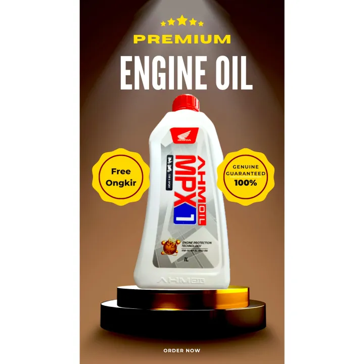MPX1 1 Liter AHM Oil MPX 1 1L | Lazada Indonesia