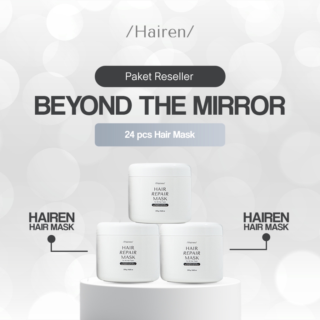 Hairen Paket Reseller 24 pcs (Hairen Hair Repair Mask)