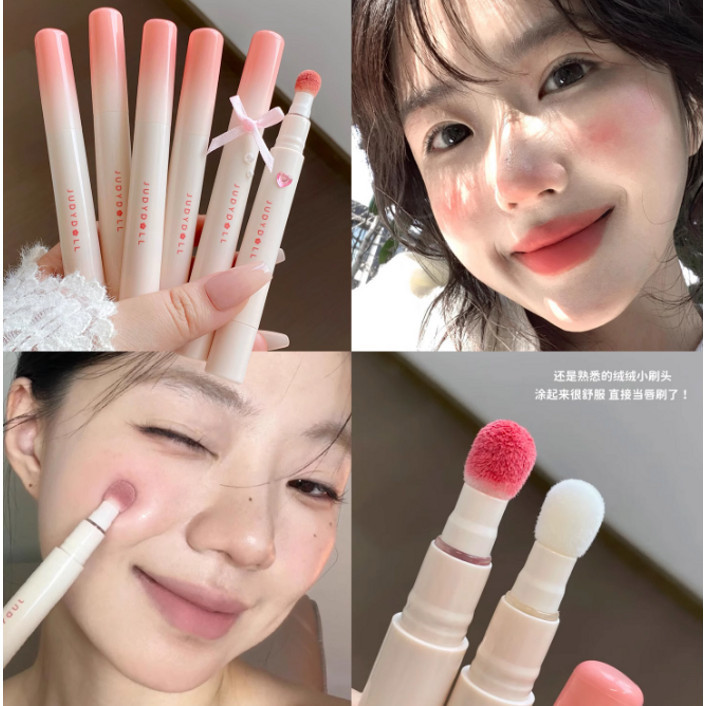 [COD/24 jam pengiriman]Fluffy Velvet Lipstick Pen/Matte Lip Glaze Velvet Lipstick/Bubuk Bibir Air Lip Glasir Matte Lipstik Air/Matte Lip Glasir/Lipstik Pemutih Merah Bata Cangkir Anti Lengket, Krim Bibir Bubuk Tidak Luntur Lipstik Lip Glasir Matte