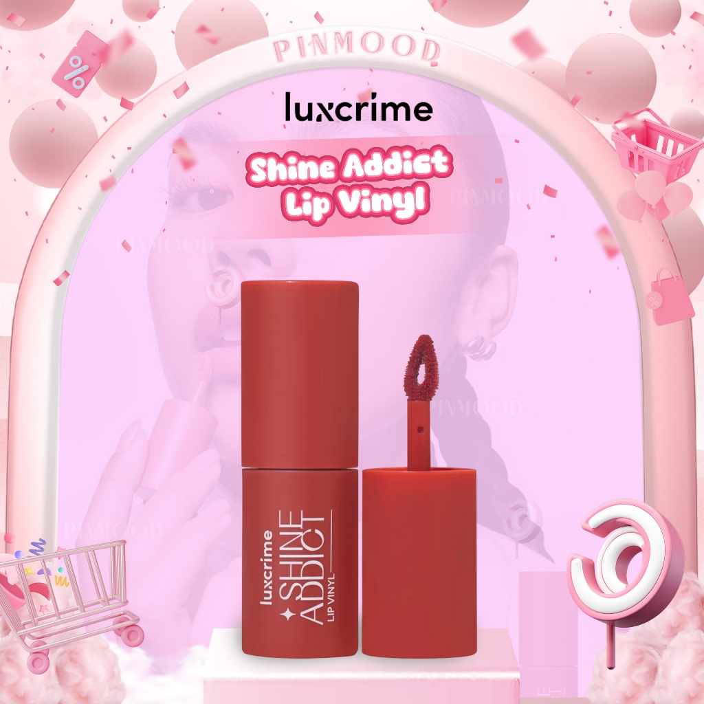 [FREE GIFT] LUXCRIME - SHINE ADDICT LIP VINYL ( 2.5 ml )