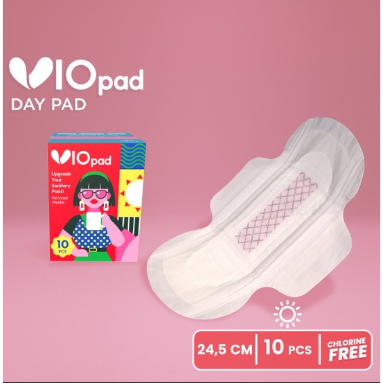 Pembalut Vio Day Pad isi 10