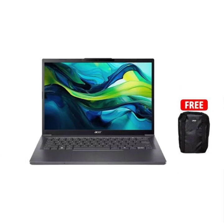ACER Aspire 14 AI A14 71M 53XH Ultra 5 125H/16GB/512GB SSD/14" WUXGA OLED/W11 | Lazada Indonesia