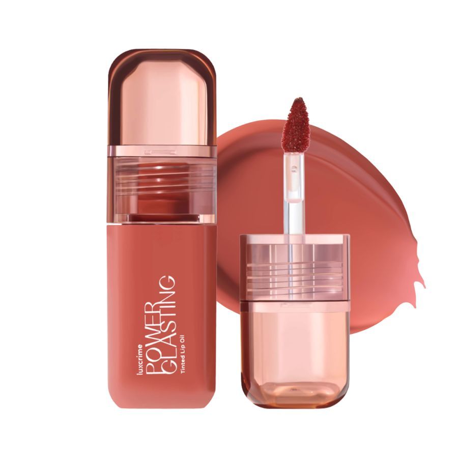 Luxcrime Power Glasting Cocoa Tinted Lip Oil 3gram