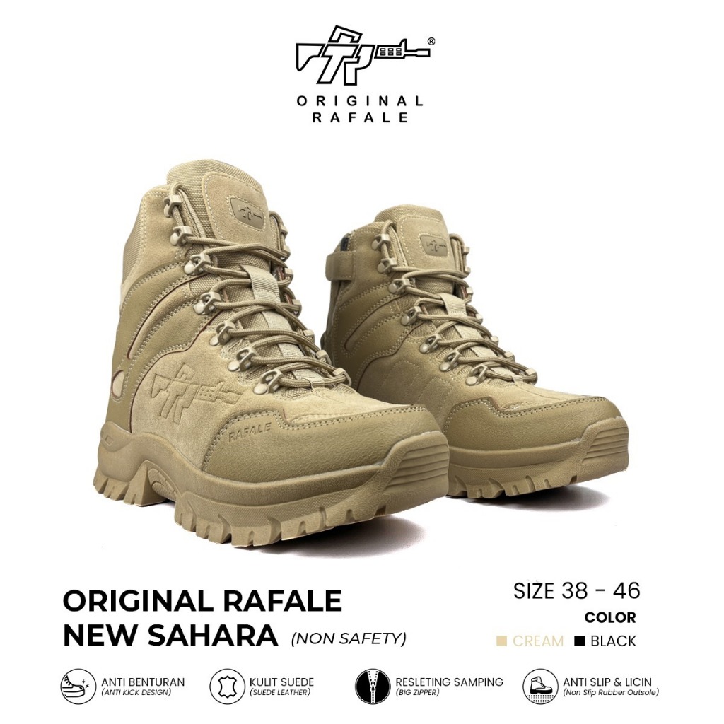 Jual Sepatu Original Rafale Sahara Tactical Boots | Shopee Indonesia