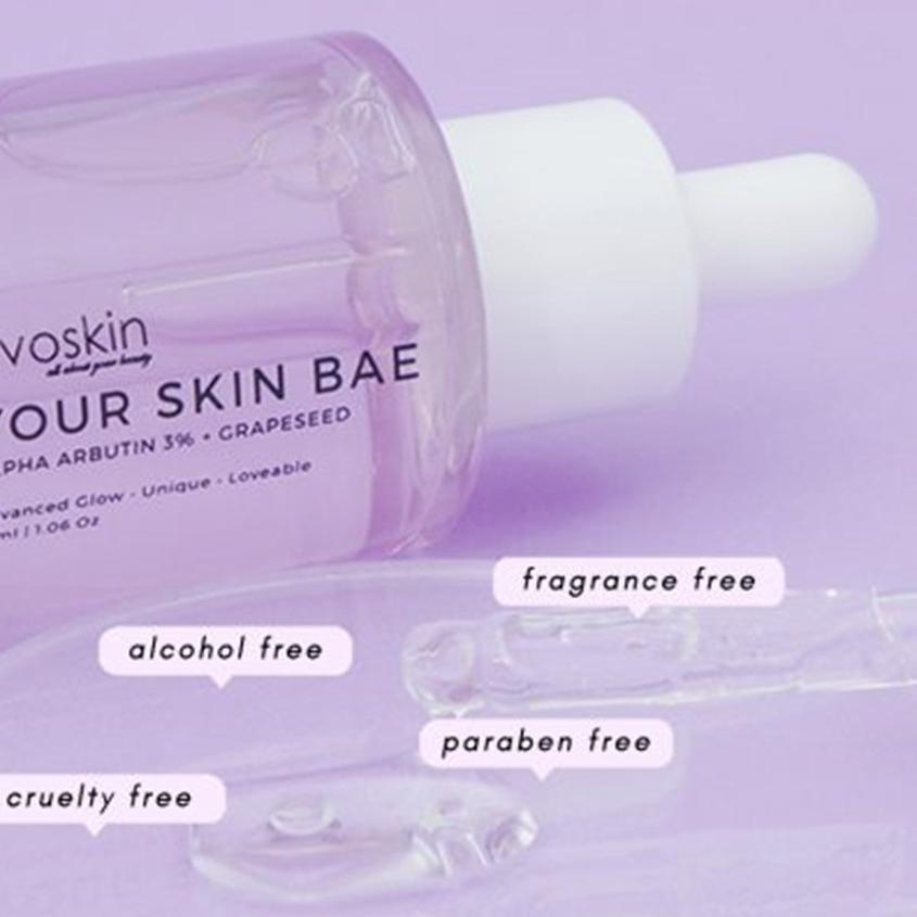 ♕ AVOSKIN YOUR SKIN BAE SERIES ALPHA ARBUTIN 3% + GRAPESEED BRIGHTENING AND ANTIOXIDANT SERUM 30 ML
