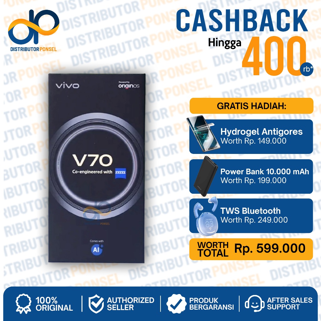 Jual Vivo V70 5G 12/256GB Garansi Resmi Not V70E V60 Lite | Shopee Indonesia