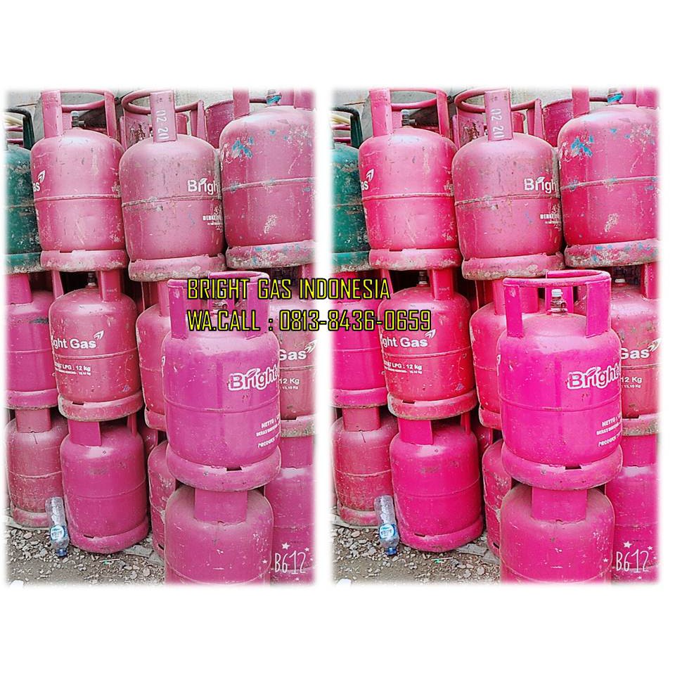 Tabung Bright Gas 12 kg (isi)