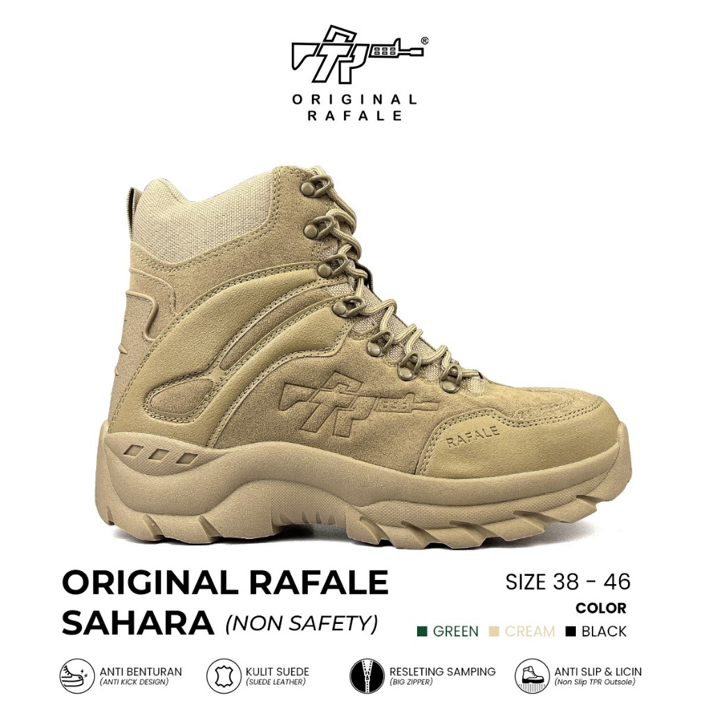 Jual Sepatu Original Rafale Sahara Tactical Boots | Shopee Indonesia