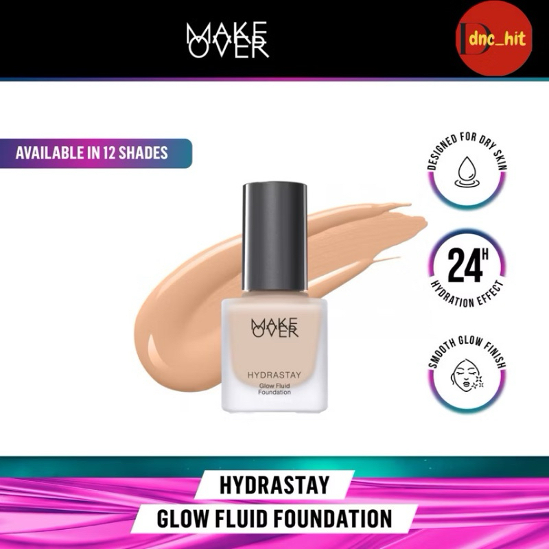 Make Over Hydrastay Glow Fluid Foundation