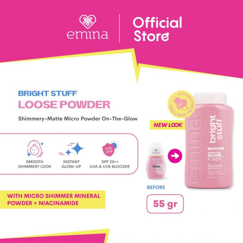Emina Bright Stuff Loose Powder