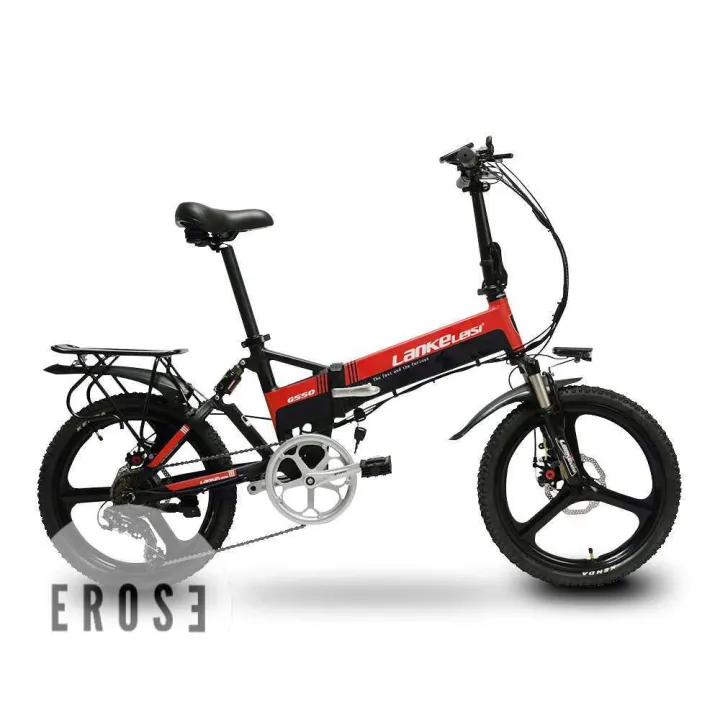ORIGINAL Lankeleisi Sepeda Elektrik Lipat Elite Version 48V 10.4AH - G550 | Lazada Indonesia