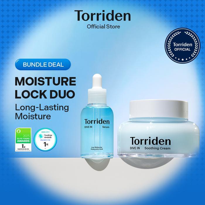 DISKON! TORRIDEN OFFICIALHOT ITEMS BUNDLE 2IN1Dive In Soothing Cream 100ml + Dive In Serum 50ml I