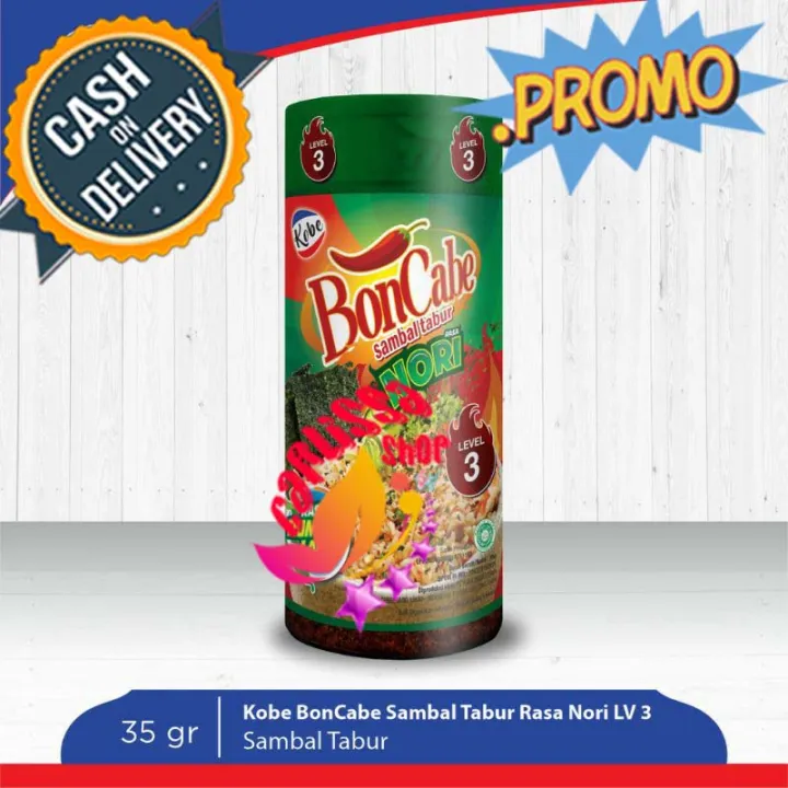 Kobe Boncabe Level 3 Rasa Nori 35gr Harga Terjangkau | Lazada Indonesia