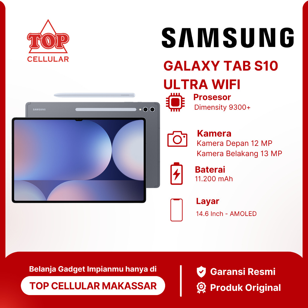 SAMSUNG GALAXY TAB S10 ULTRA WIFI/5G [12/256]