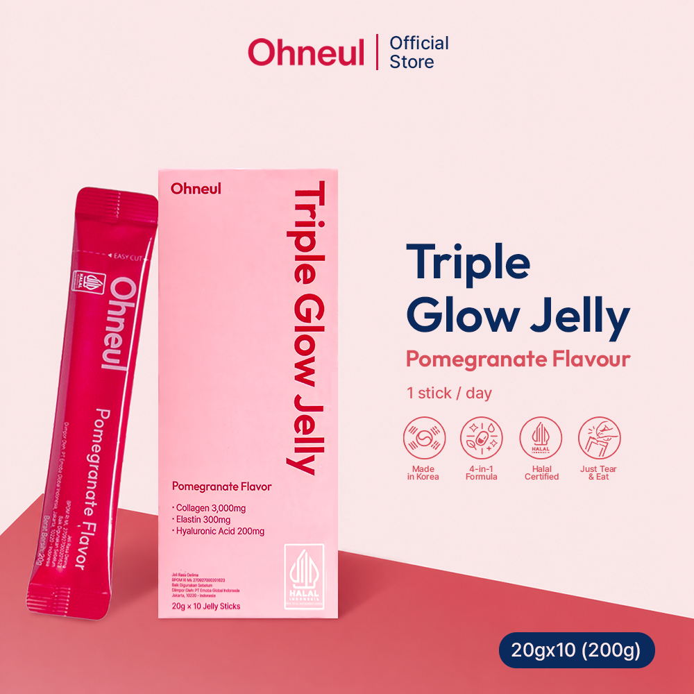 Jual Ohneul Triple Glow Jelly (1 Box - 10 Sachet) | Shopee Indonesia