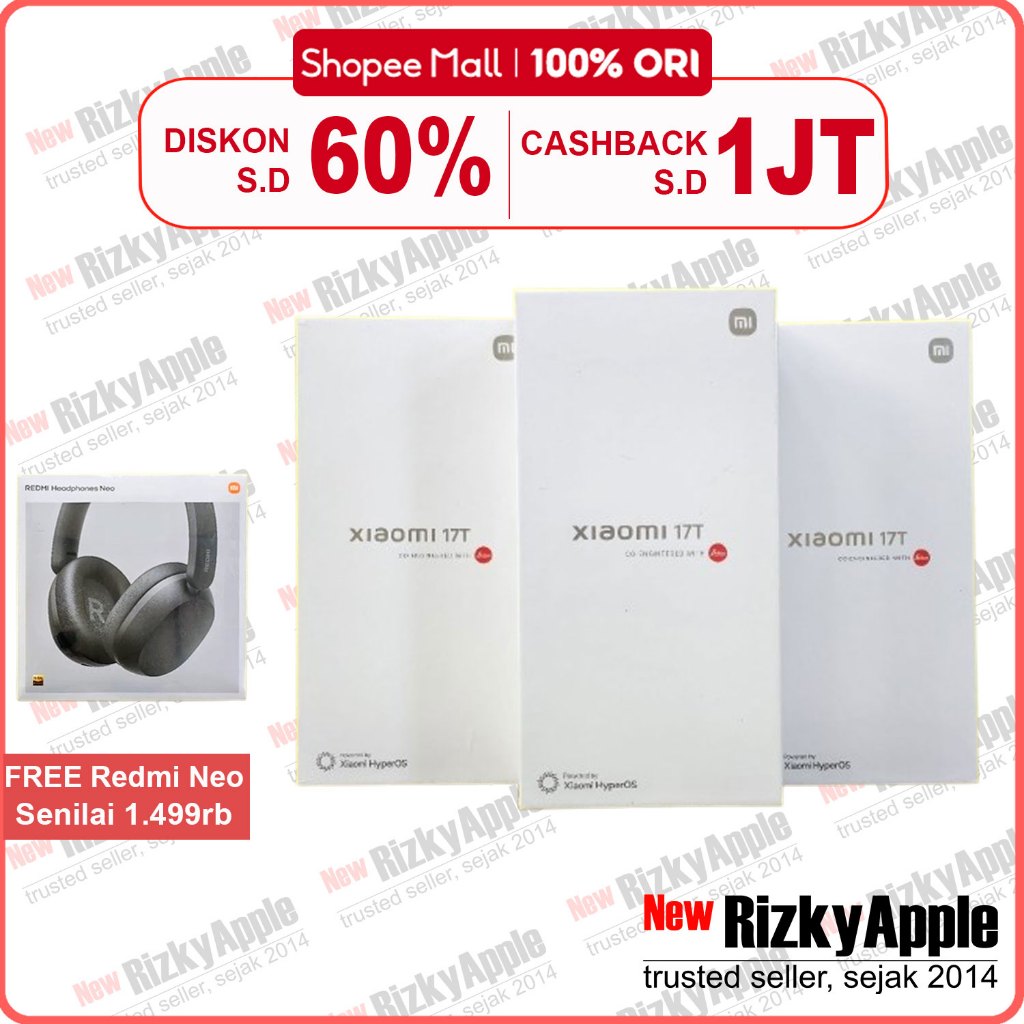 Xiaomi 17T 256GB 512GB [ Ram 12GB ] Garansi Resmi Indonesia Black White Violet Kamera telephoto periscope Leica 5x