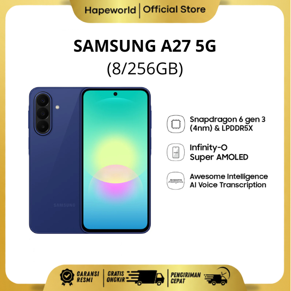 SAMSUNG GALAXY A27 5G (8/256GB) - GARANSI RESMI