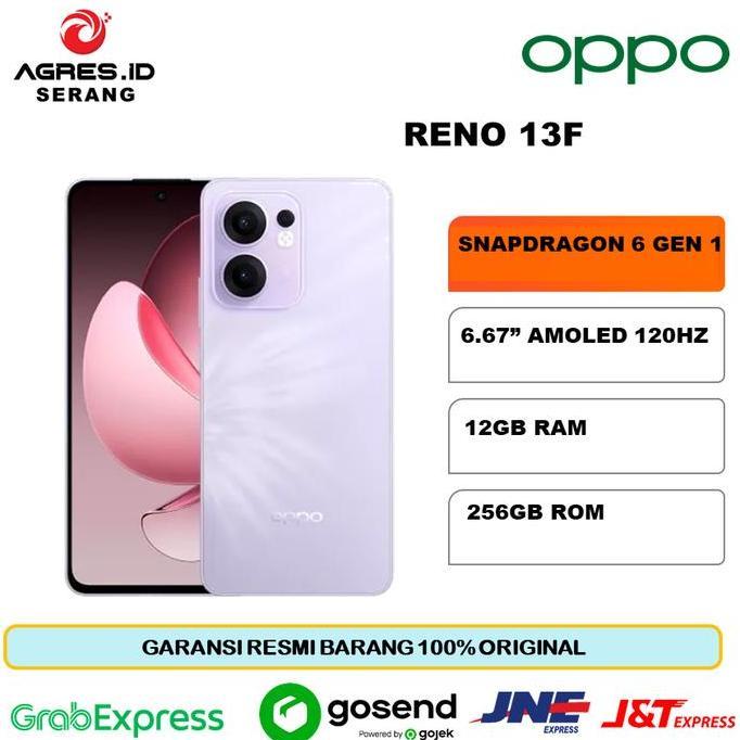 OPPO RENO 13 F 5G 12GB 256GB GARANSI RESMI