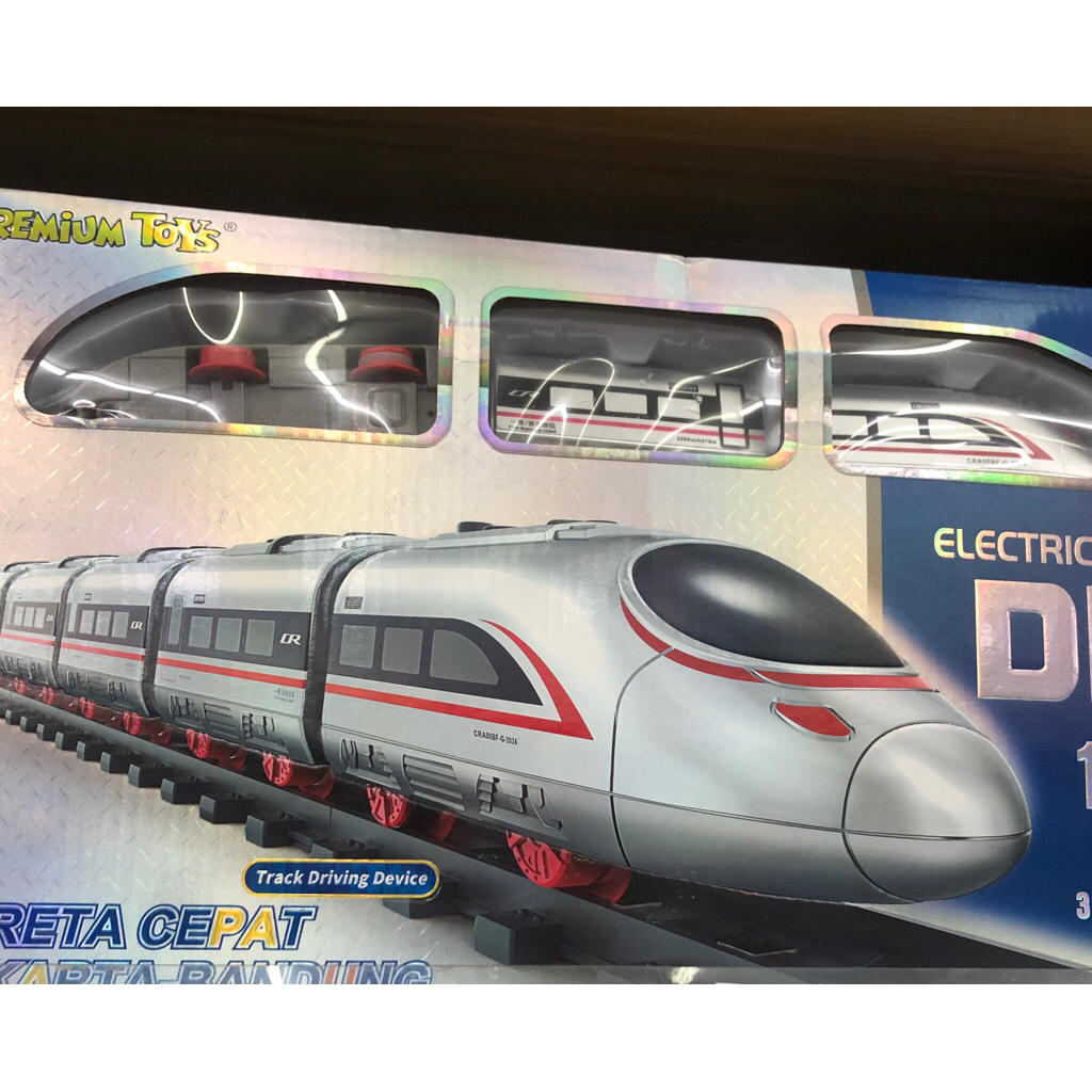 Mainan Kereta Cepat Jakarta - Bandung whoosh!