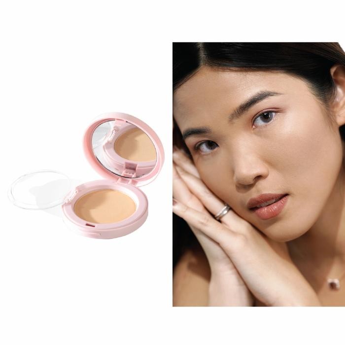 Rose All Day The Realest Lightweight Compact Powder - Medium