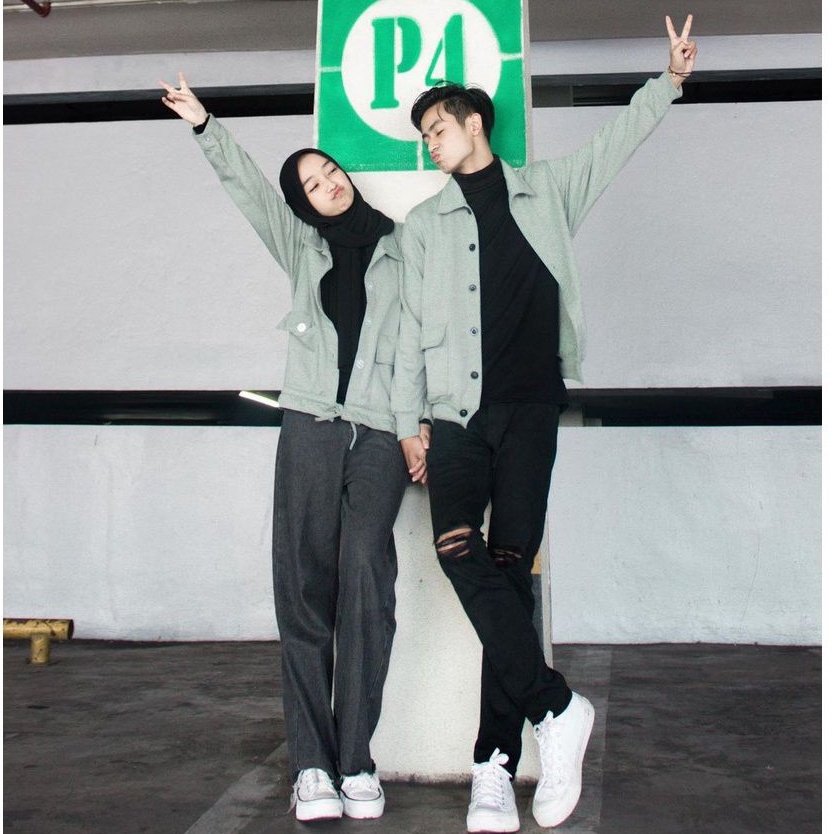 Jual Yonsu Couple Outer - Baju Couple Set Outer Pria Wanita - Baju Pasangan Kekinian Korean Style Paket - Pakaian Couple | Shopee Indonesia