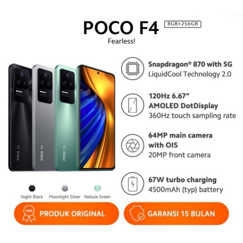 XIAOMI POCO F4 8/256gb