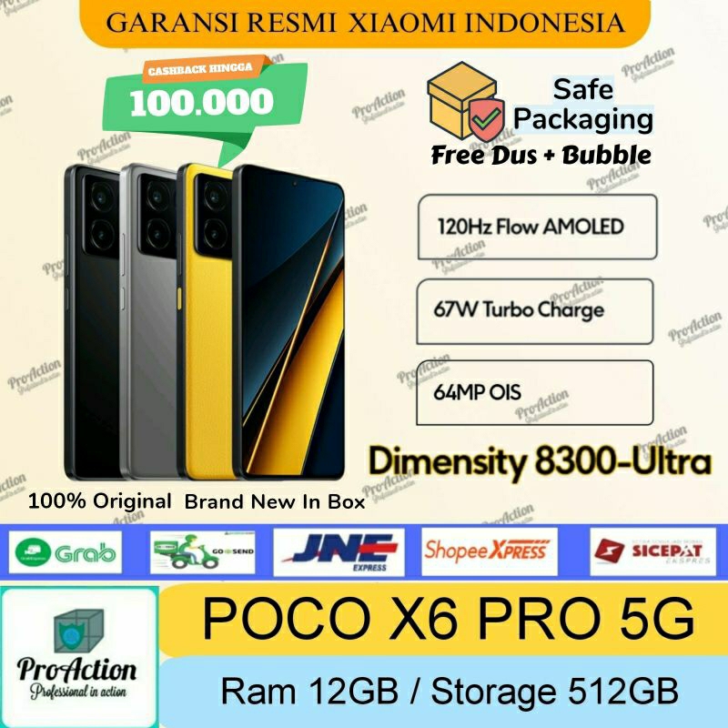 POCO X6 PRO 5G RESMI