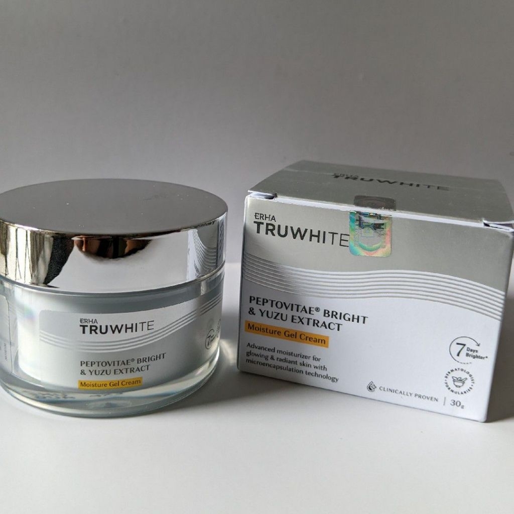 ERHA Truwhite Peptovitae Bright, Yuzu Extract& Niacinamide Moisture Gel Cream - 30 g